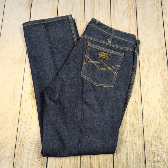 Buddy Stevenson Other - Vintage Buddy Stevenson Mens Jeans 37x32 Dark Wash Denim Pants Western work wear